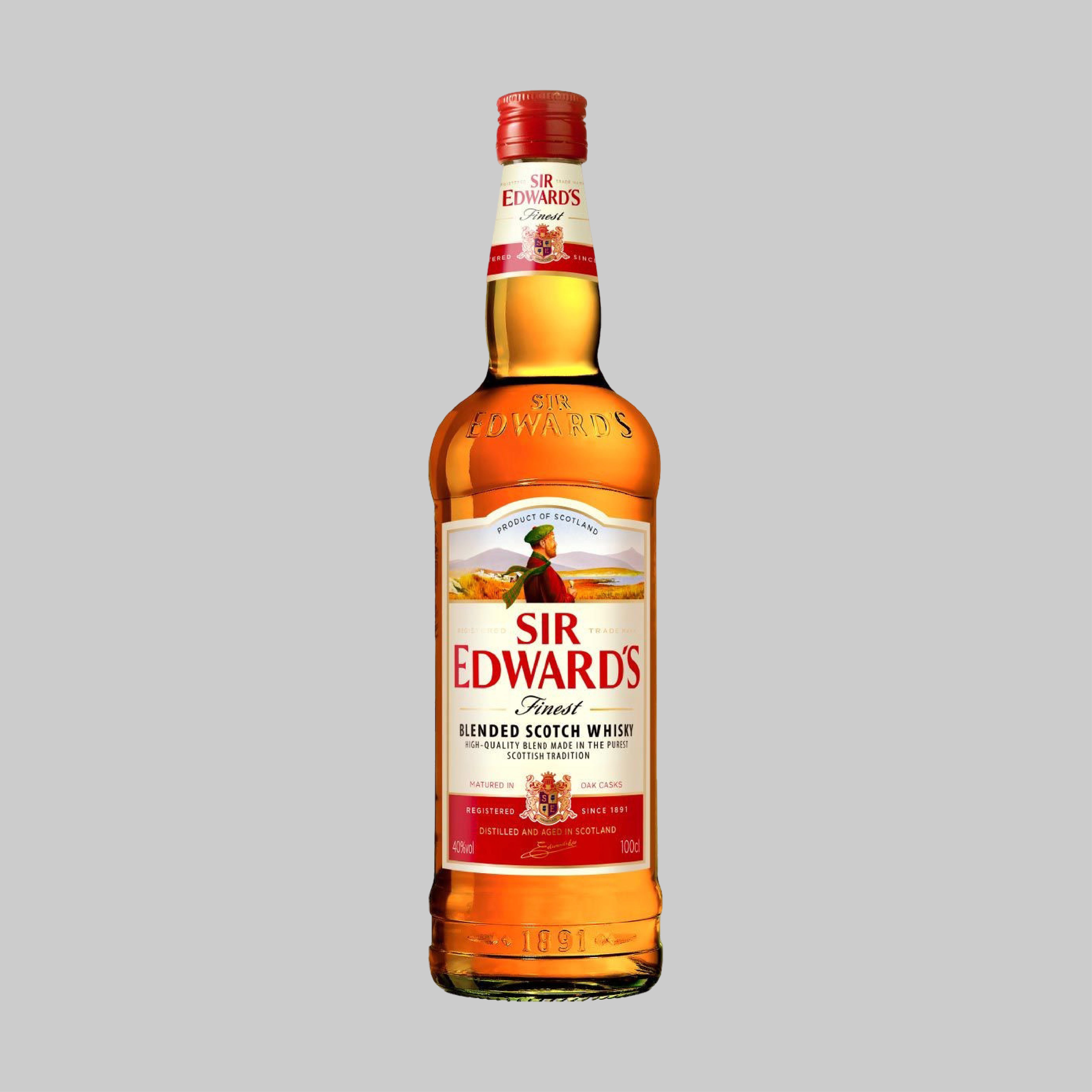 Sir Edward's Finest Blended Scotch Whisky 1000ml 40.0% | TIME2DRINK